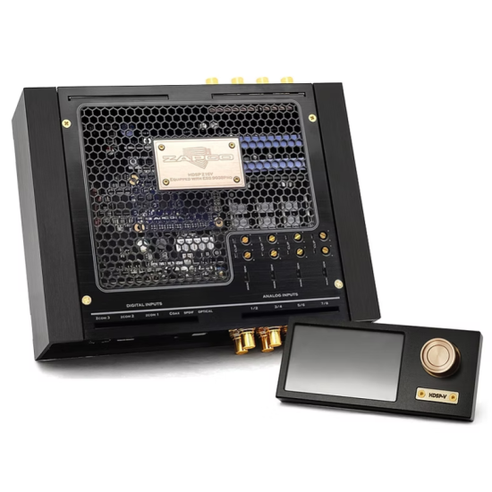 ZAPCO HDSP-Z16 V AD-8GA 8-kanałowy procesor DSP z odtwarzaczem HD, przetwornikiem ESS9038PRO DAC i AK5578 ADC Wersja HDSP-Z16 V AD-8A z 1 x 9038PRO i